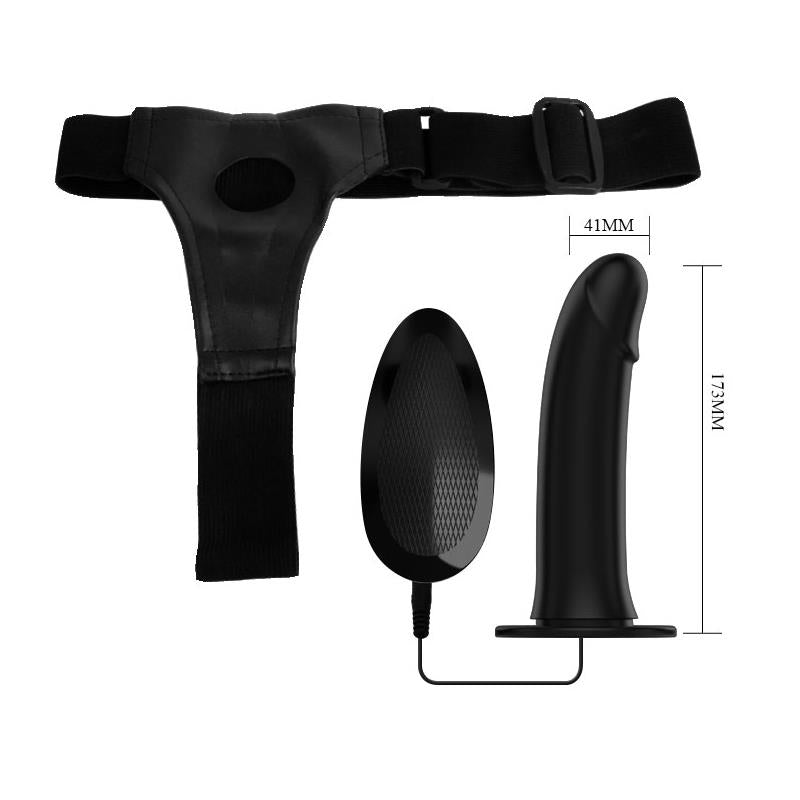 Arnés Con Dildo Hueco Y Control Remoto Vito