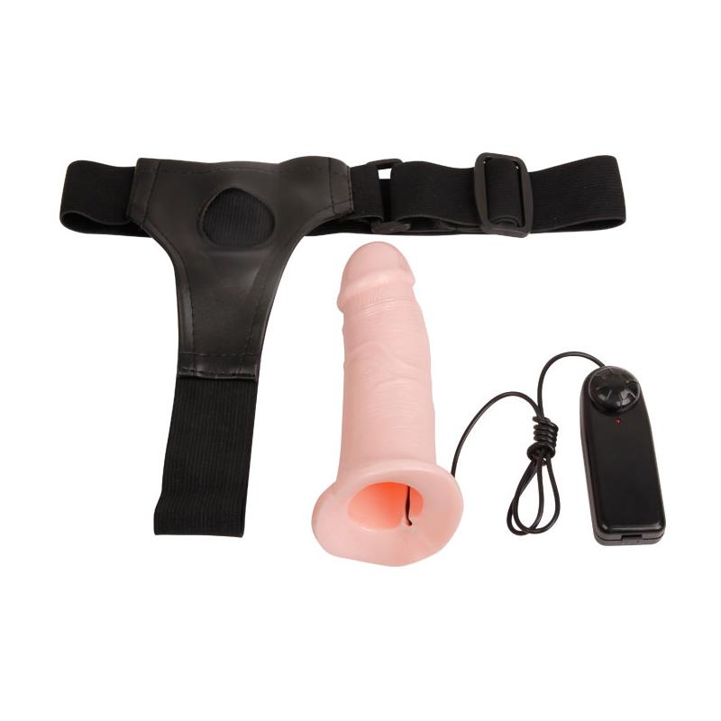 Arnés Con Dildo Hueco Mens Pants Vibrador