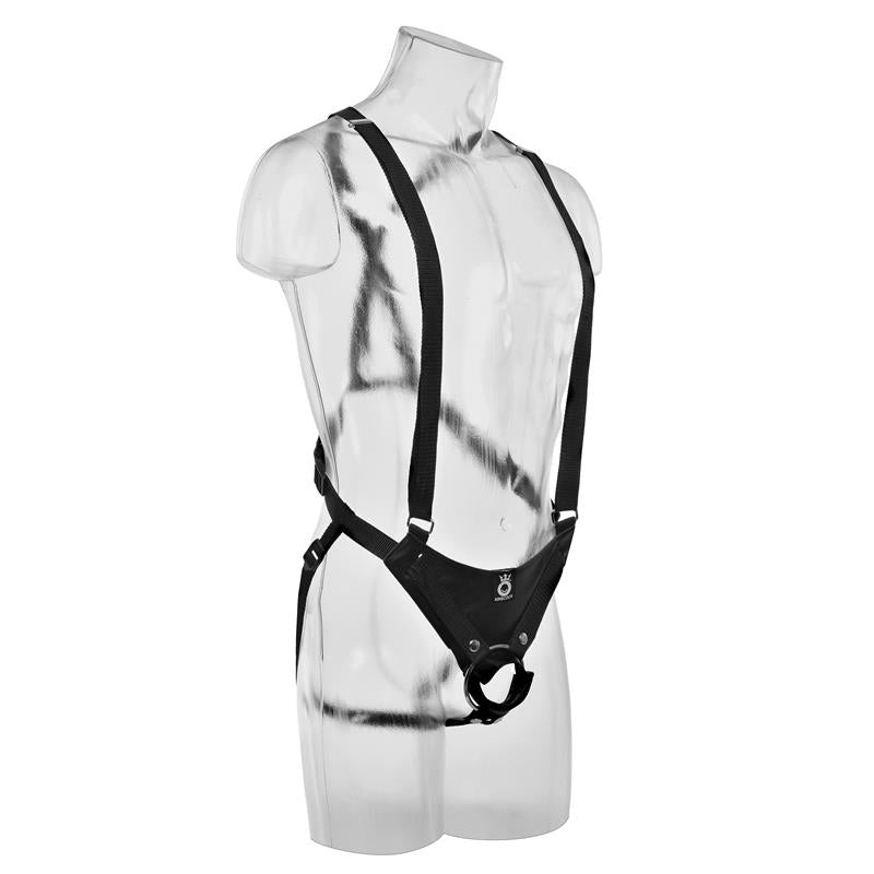 King Cock - Strap-On Con Dildo Hueco 25.5 Cm Y Tirantes Color Carne