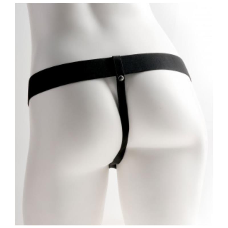 Arnes Elastico Con Dildo Hueco 9 10 Funciones Vibracion Usb Natural