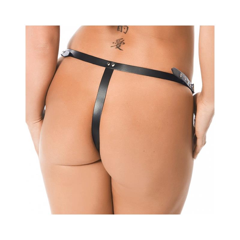 Arnés On Dildo De Silicona 17 Cm Ajustable