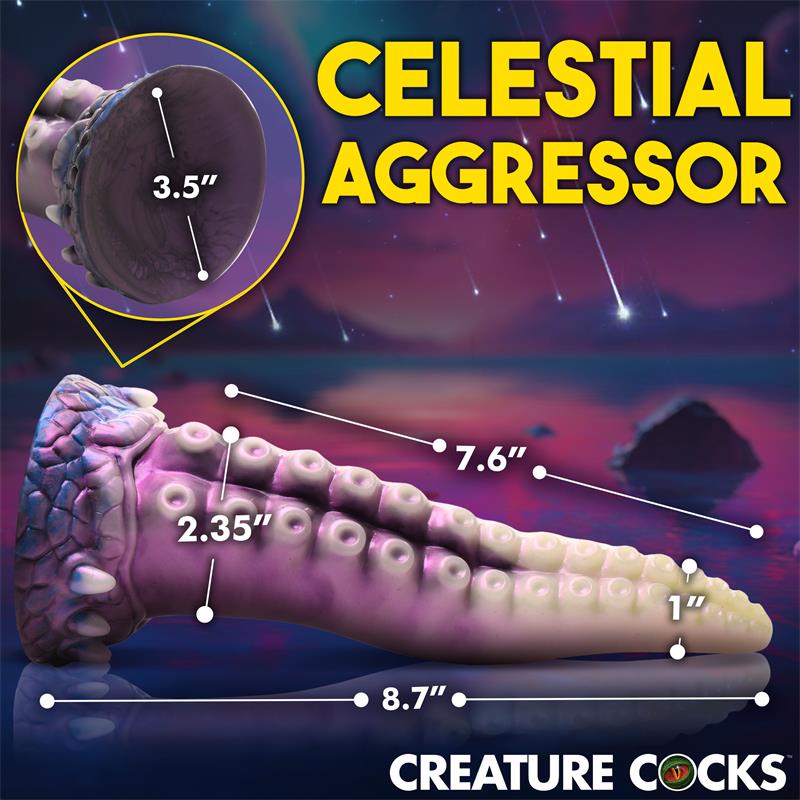 Astropus Dildo Tentáculo Silicona