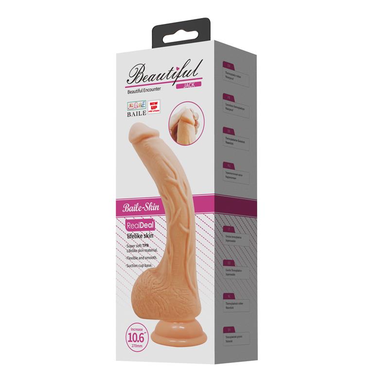 Baile Dildo Con Ventosa Y Vibración
