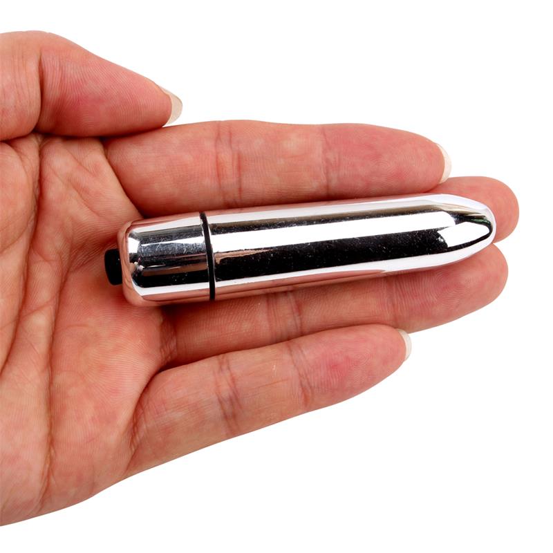 Bala Vibradora Please Do Me Love 5.8 X 1.8 Cm Plata