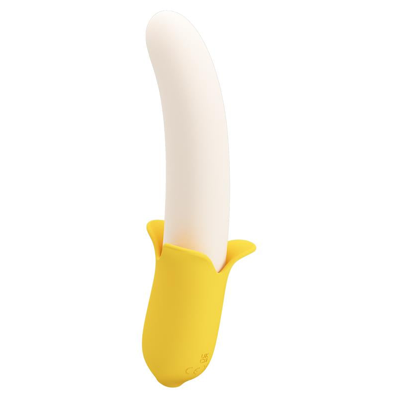Pretty Love - Banana Geek Super Power 7 Vibraciones Up&Down Silicona Negro