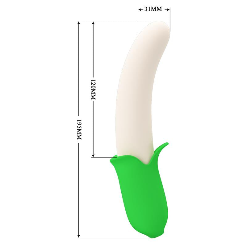 Pretty Love - Banana Knight Super Power 7 Vibraciones Silicona