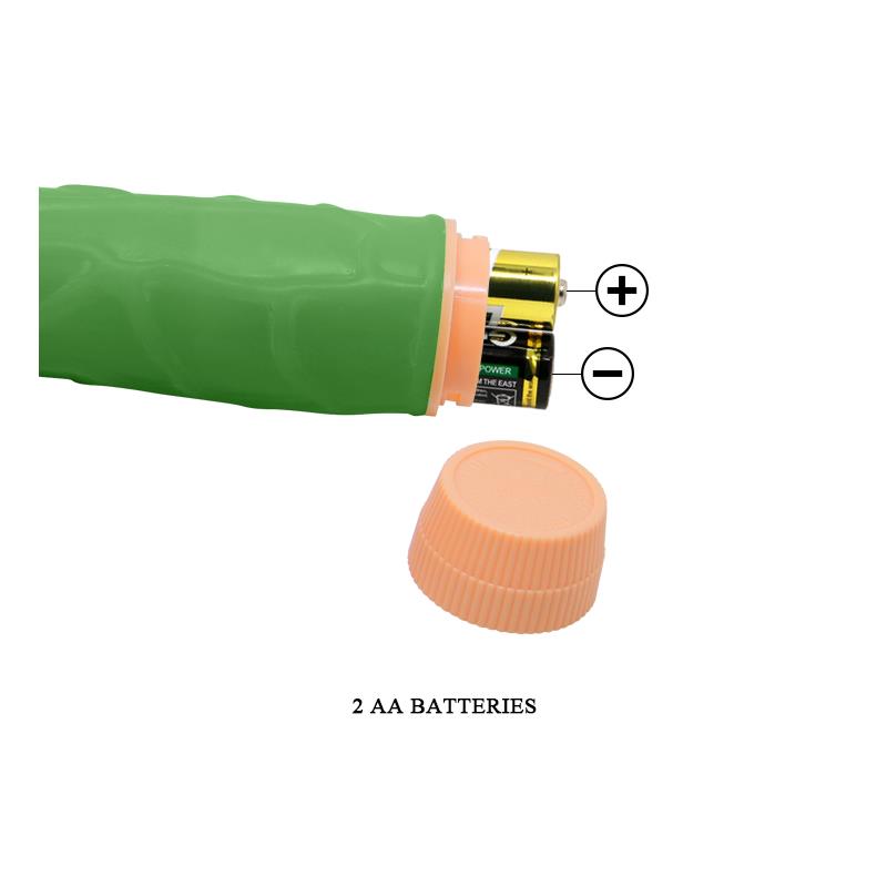 Baile - Bill Vibrador Realístico 22.5 Cm Verde