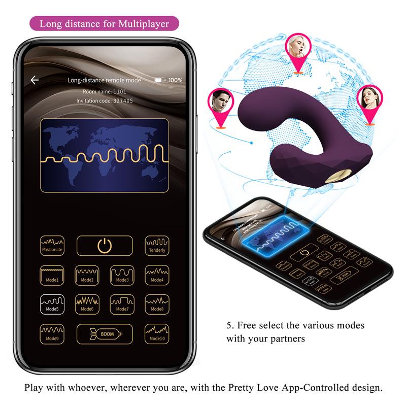 Pretty Love  Billy Vibration Lila - App Gratuita