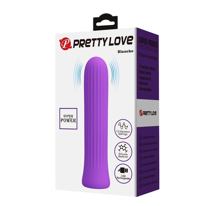 Pretty Love - Blanche Vibrador Estimulador Lila
