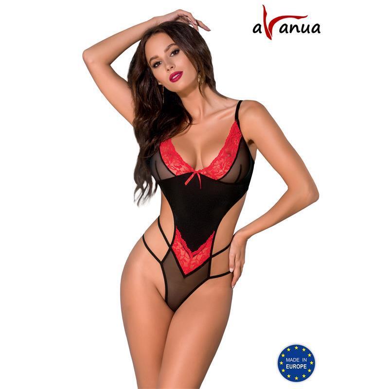 Body Odina  Black/Red Talla (Interno):Xxl/Xxxl
