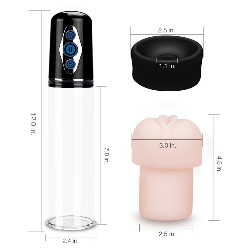 Bomba Para El Pene Automática Maximizer Worx Elite Usb Vagina