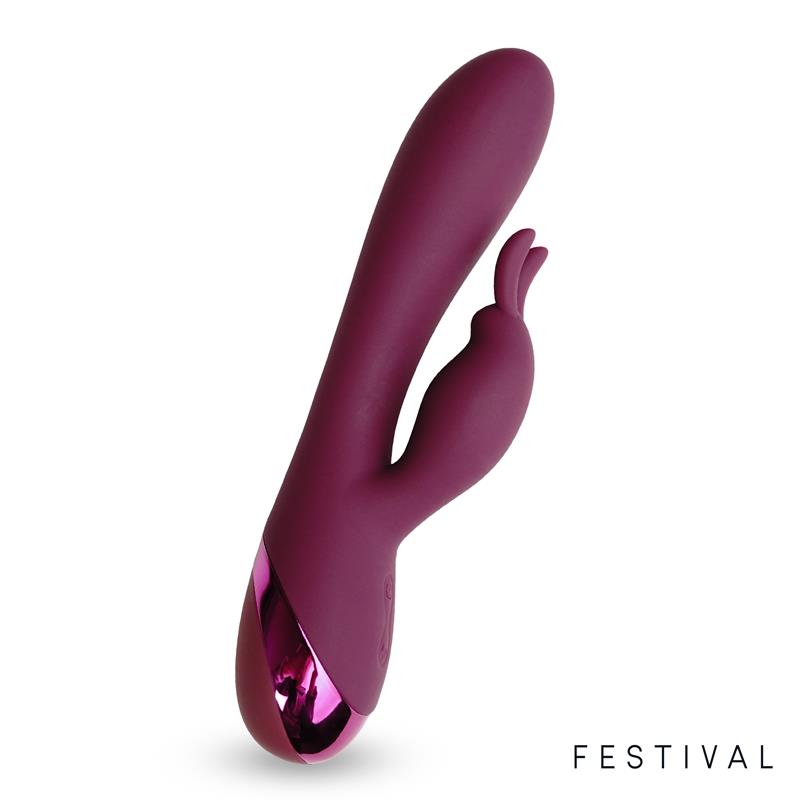 Vibrador  Brole Usb Rojo