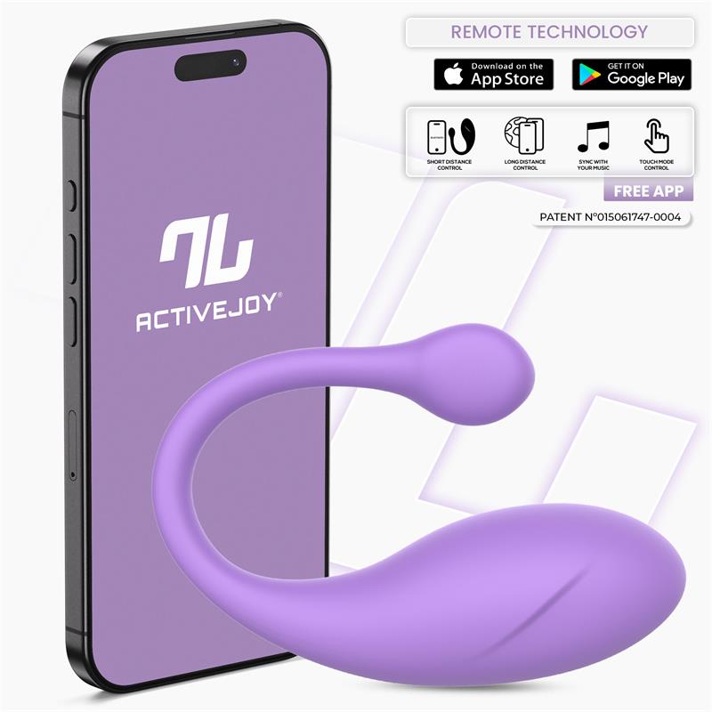 Bulby Huevo Vibrador Con App Lavanda