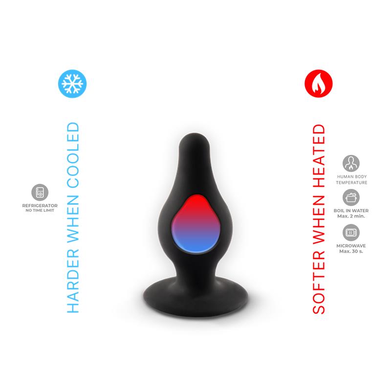 Silexd - Modelo 2 Plug Anal Silicona Premium Silexpan Premium Termorreactivo Talla S