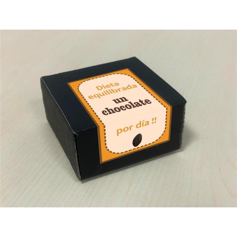 Caja De 8 Bombones Chocolate Puro Forma Labios Vagina