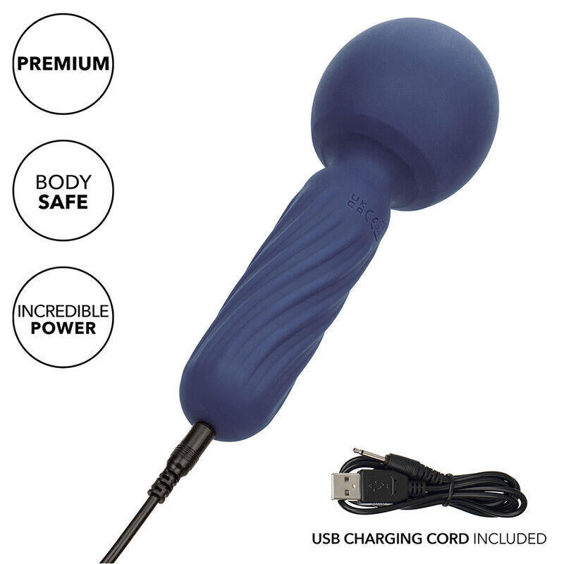 Calexotics - Charisma Seduction Masajeador 12 Funciones 17,75 Cm X 6,25 Cm Morado