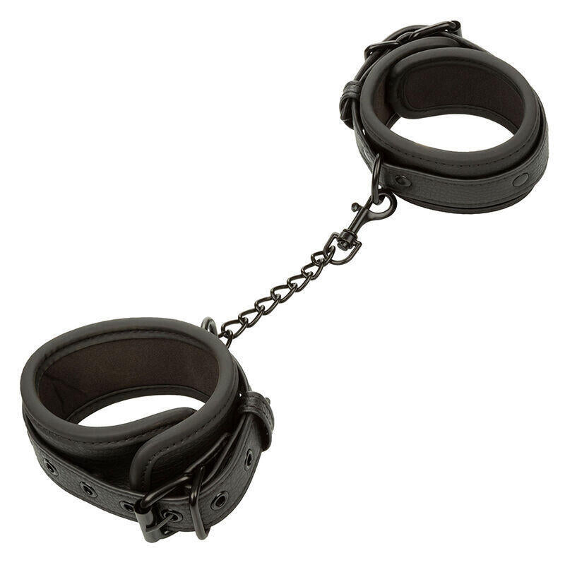 Calexotics - Nocturnal Esposas De Tobillo Cuero Ajustable Negro