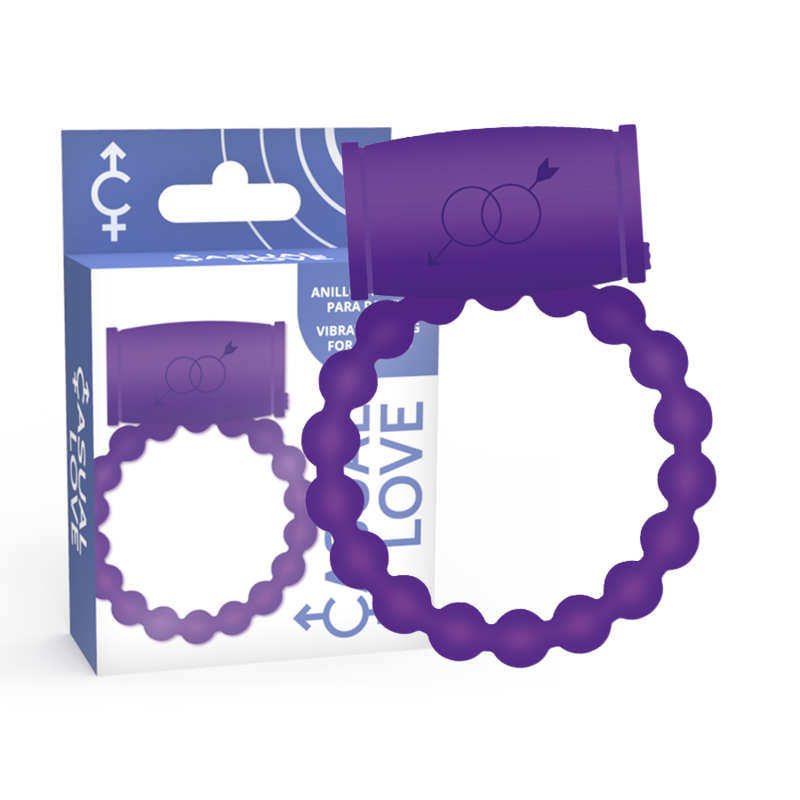 Casual Love - 25 Anillo Vibrador Parejas Violeta