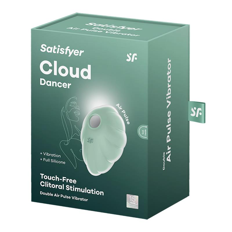 Satisfyer - Cloud Dancer Verde Vibrador Air Pulse
