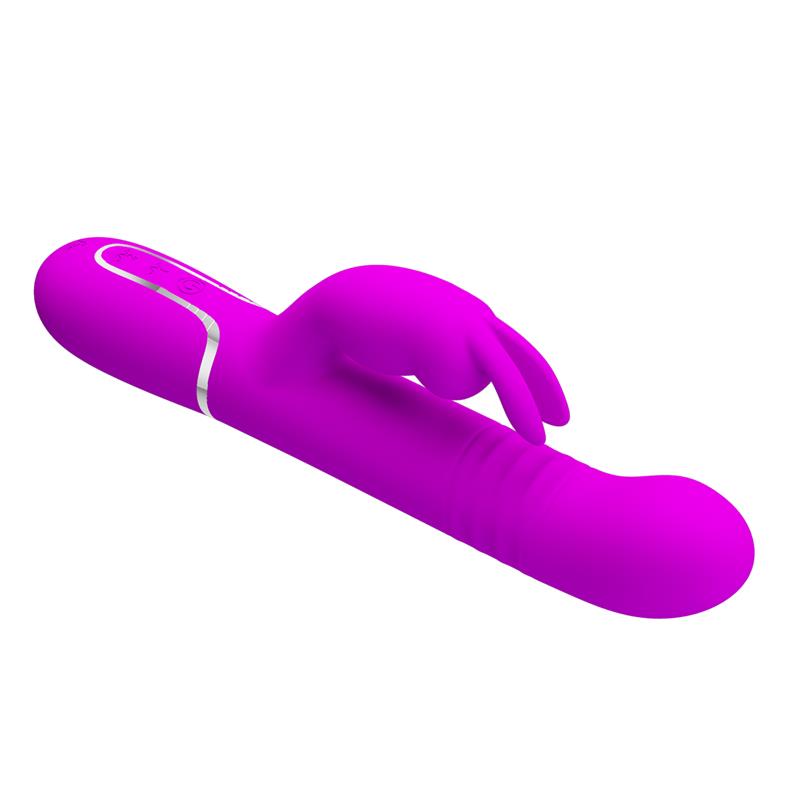 Pretty Love - Vibrador Coale Rabbit Perlas Violeta