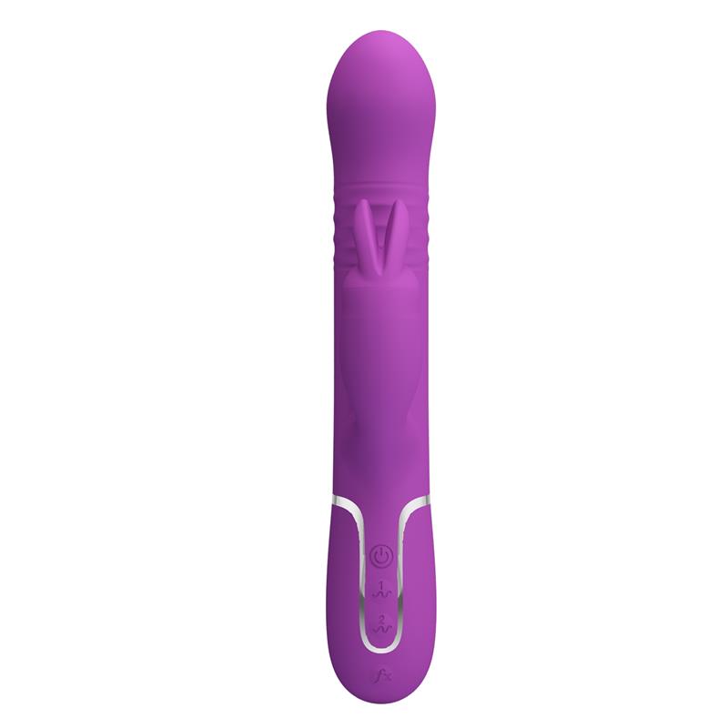 Pretty Love - Coale Vibrador Rabbit Multifunción 4 En 1 Morado
