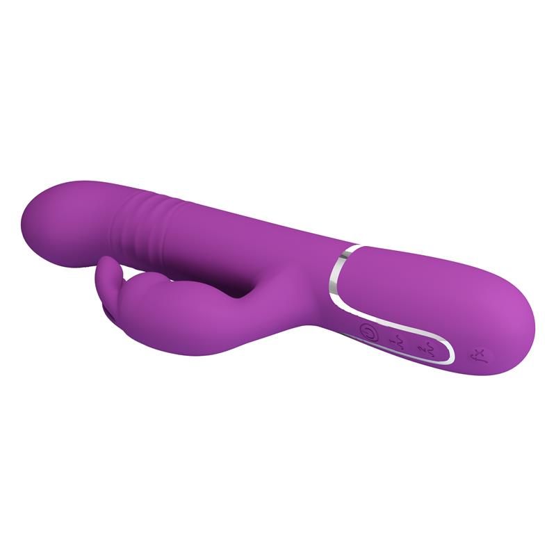 Pretty Love - Coale Vibrador Rabbit Multifunción 4 En 1 Morado