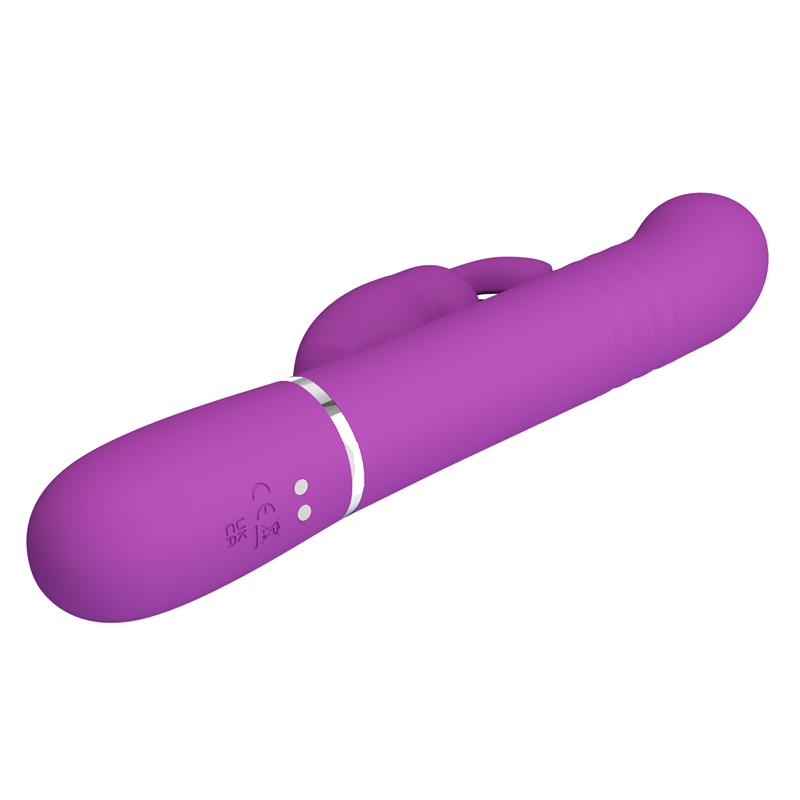 Pretty Love - Coale Vibrador Rabbit Multifunción 4 En 1 Morado
