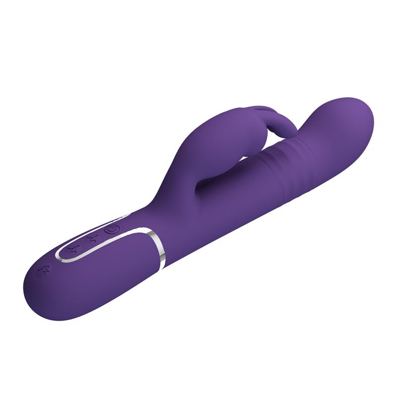 Pretty Love - Coale Vibrador Rabbit 4 En 1 Morado