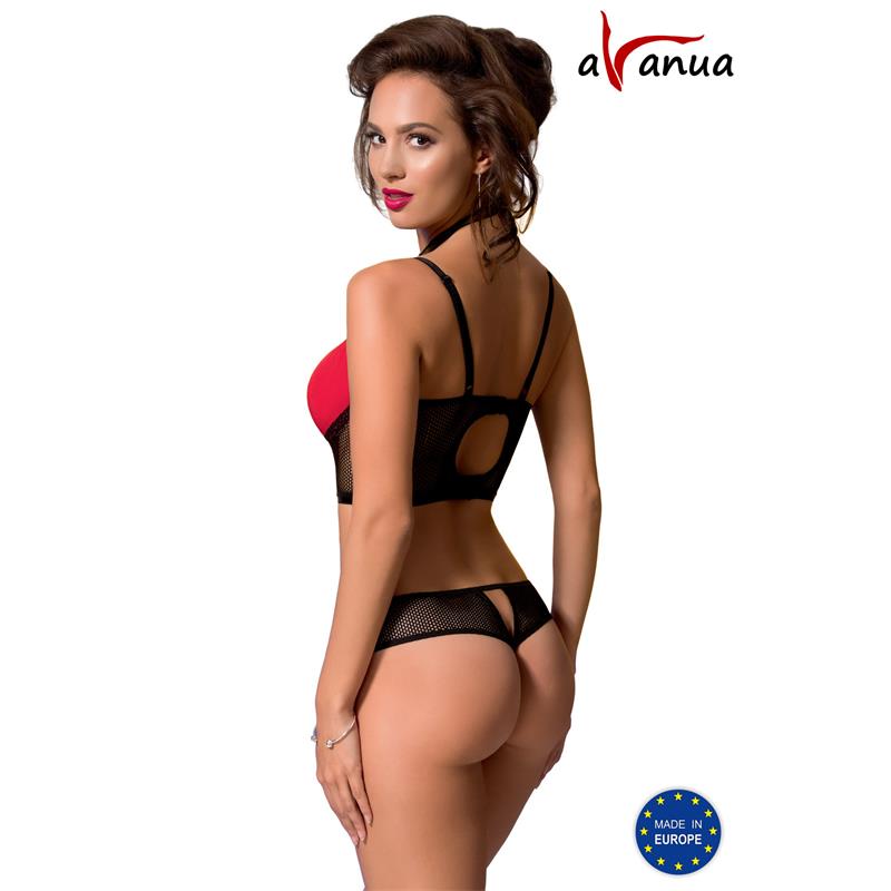 Coline Set Rojo Talla (Interno):S/M