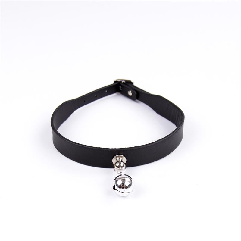 Collar Con Cascabel Negro
