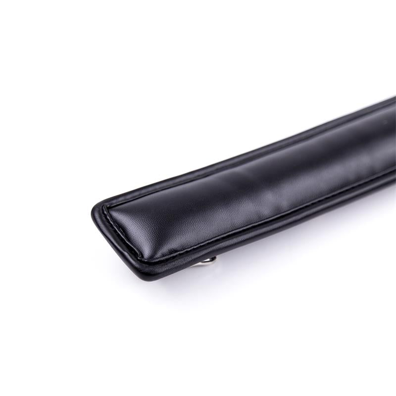 Collar Con Correa Interior Acolchado Negro