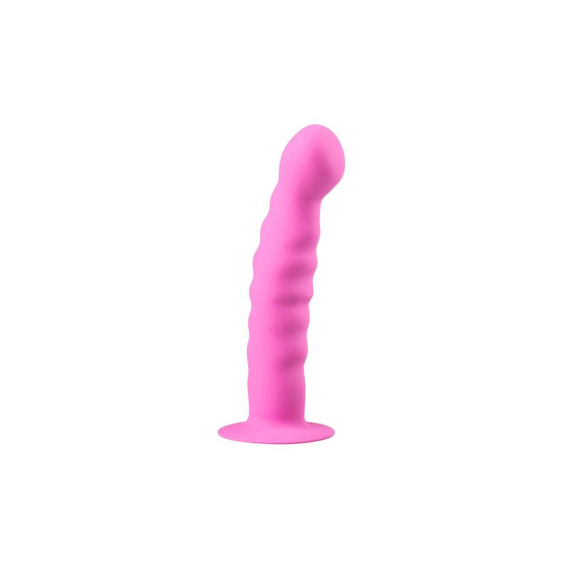 Dildo Con Ventosa De Silicona - Rosa