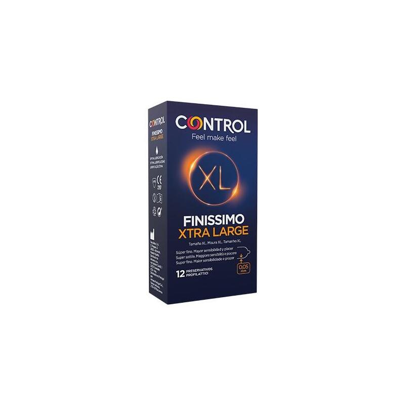 Control - Finissimo Xl Preservativos 12 Unidades