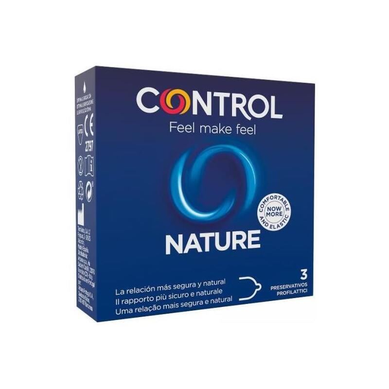 Control - Nature Preservativos 3 Unidades