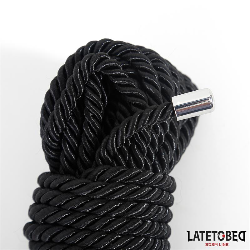 Cuerda De Bondage 10m Negro