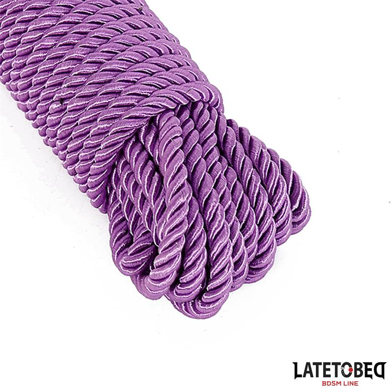 Cuerda De Bondage 10m Púrpura