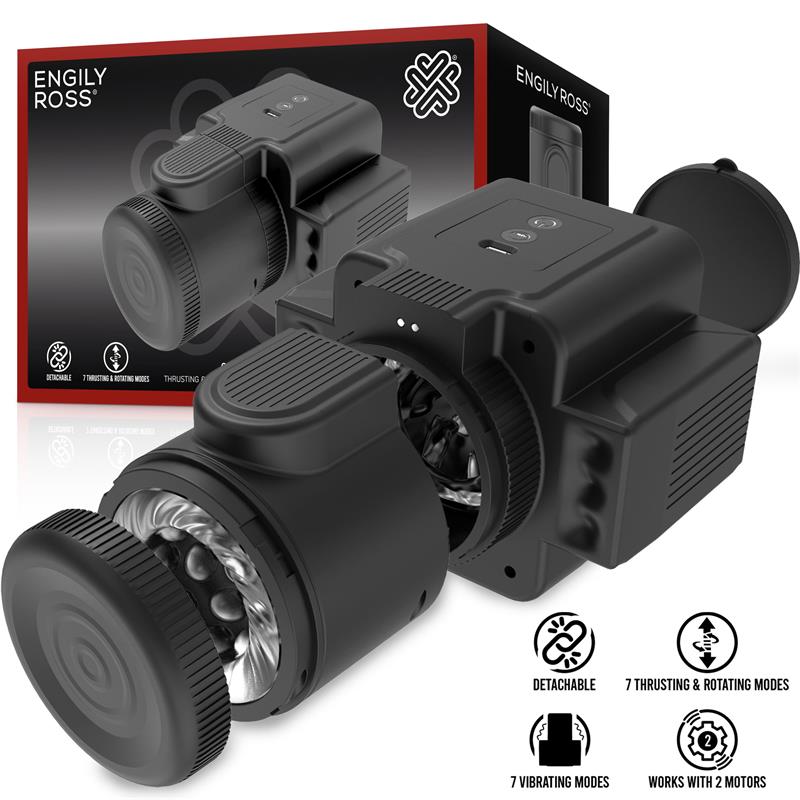 Masturbador  Cumera De Camera Con Rotación Y Thrusting