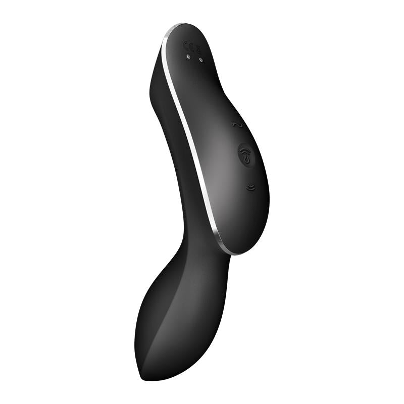 Satisfyer Curvy Trinity 2 Estimulador Y Vibrador - Negro