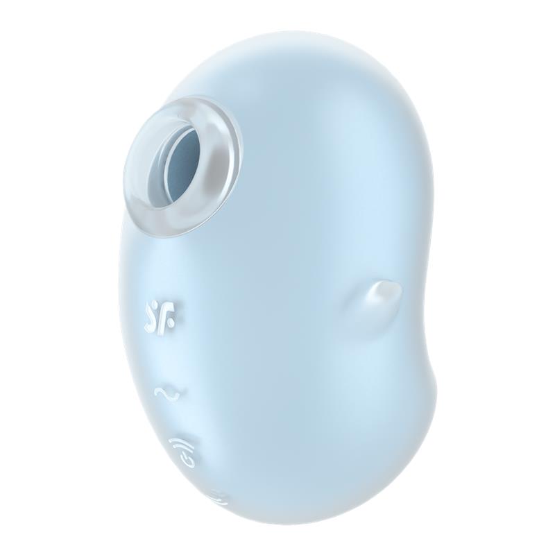 Satisfyer - Cutie Ghost Vibrador Lay-On Azul Claro