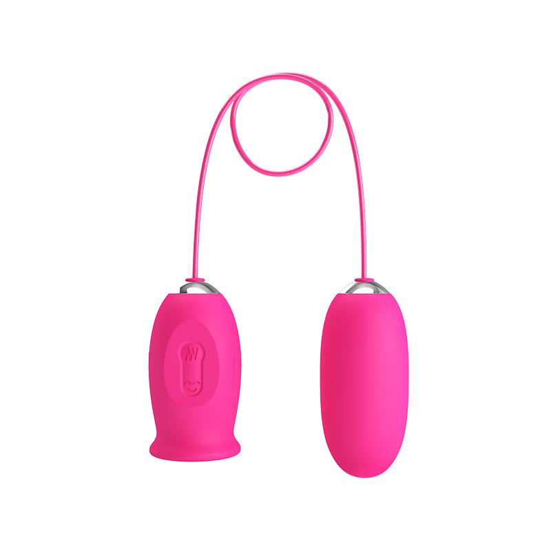 Pretty Love - Daisy Huevo Vibrador + Lengua Estimuladora De Clítoris Rosa