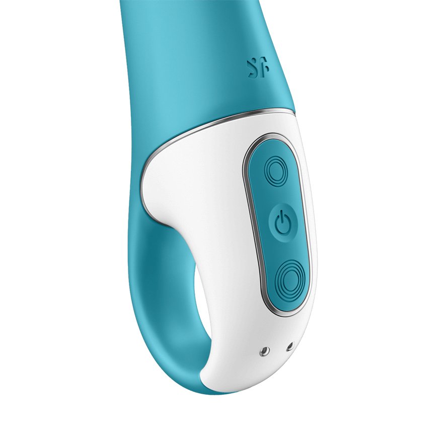 Plug  Anal  Satisfyer A-Mazing 2 Vibrador Punto A - Turquesa
