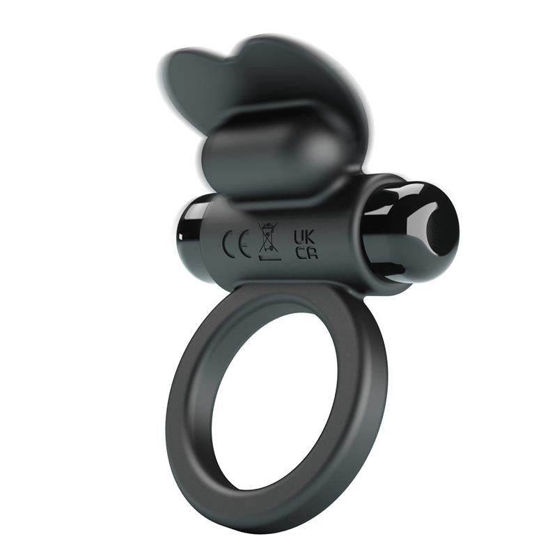 Pretty Love - Debonaire Anillo Vibrador Conejo 10 Vibraciones Negro