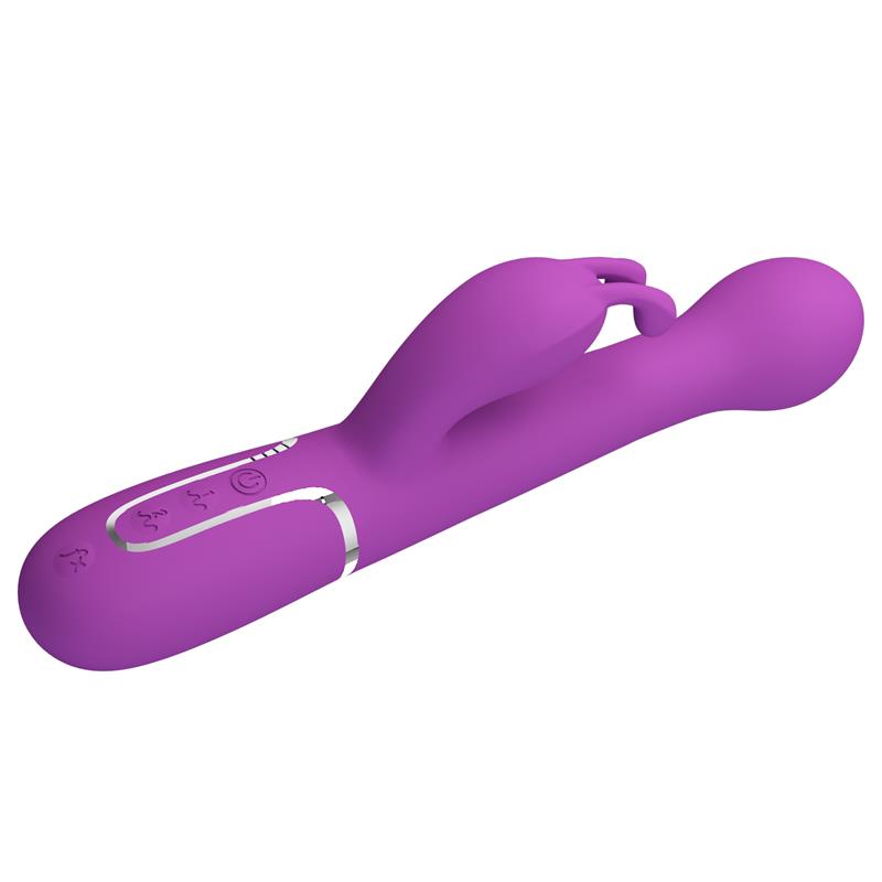 Pretty Love - Dejon Vibrador Rabbit Multifunción 3 En 1 Morado