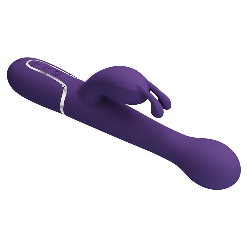 Pretty Love - Dejon Vibrador Rabbit 3 En 1 Multifunción Morado