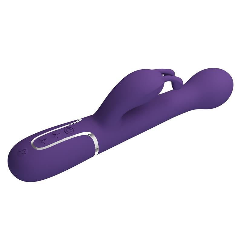 Pretty Love - Dejon Vibrador Rabbit 3 En 1 Multifunción Morado