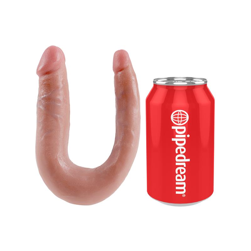 King Cock Pene Doble Penetración Pequeño 5 - Color Natural