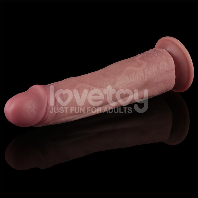 Dildo Dual Density Con Vibración 10.5