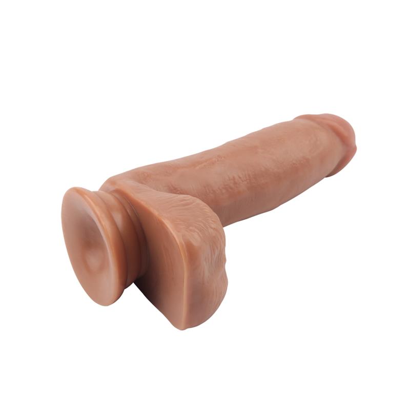 Dildo Dual Density Fashion Dude 17 X 3.6 Cm Bronceado