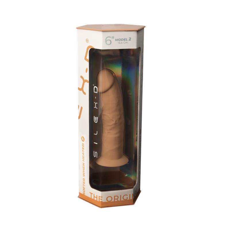 Dildo Dual Density Silicone Mod. 2 - 6