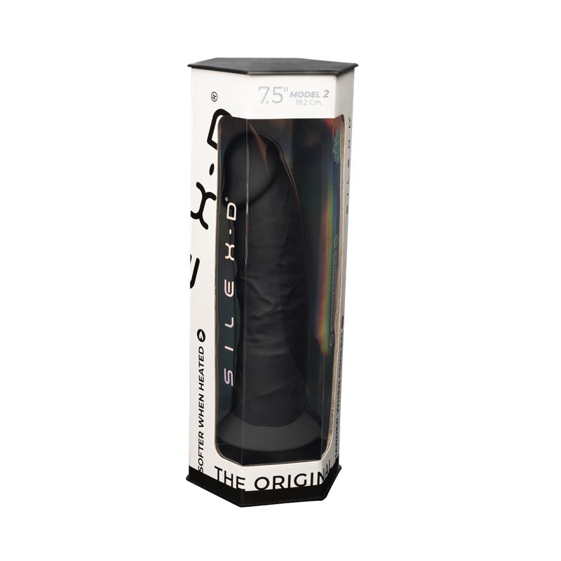 Dildo Dual Density Mod. 2 - 7.5 Negro